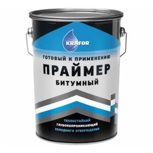 Праймер битумный 16кг KRAFOR купить во Владимире