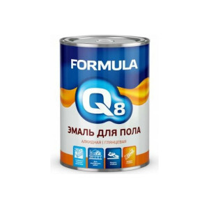 Эмаль ПФ-266 золотисто-коричневая 0,9кг FORMULA Q8 купить во Владимире