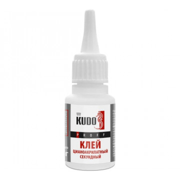 Клей секундный 20г KUDO Клей секундный 20г KUDO