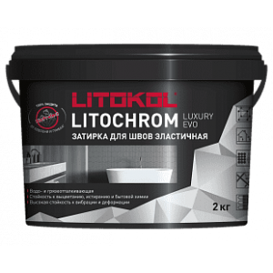 Затирка LITOCHROM EVO LLE 100 пепельно-белый 2кг (ведро) купить во Владимире