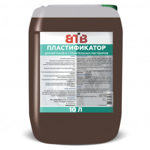 Пластификатор для бетонов и растворов 10л ВТВ купить во Владимире