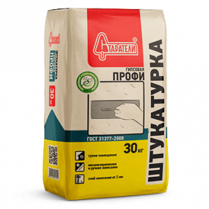 Штукатурка гипсовая ПРОФИ 30кг СТАРАТЕЛИ купить во Владимире